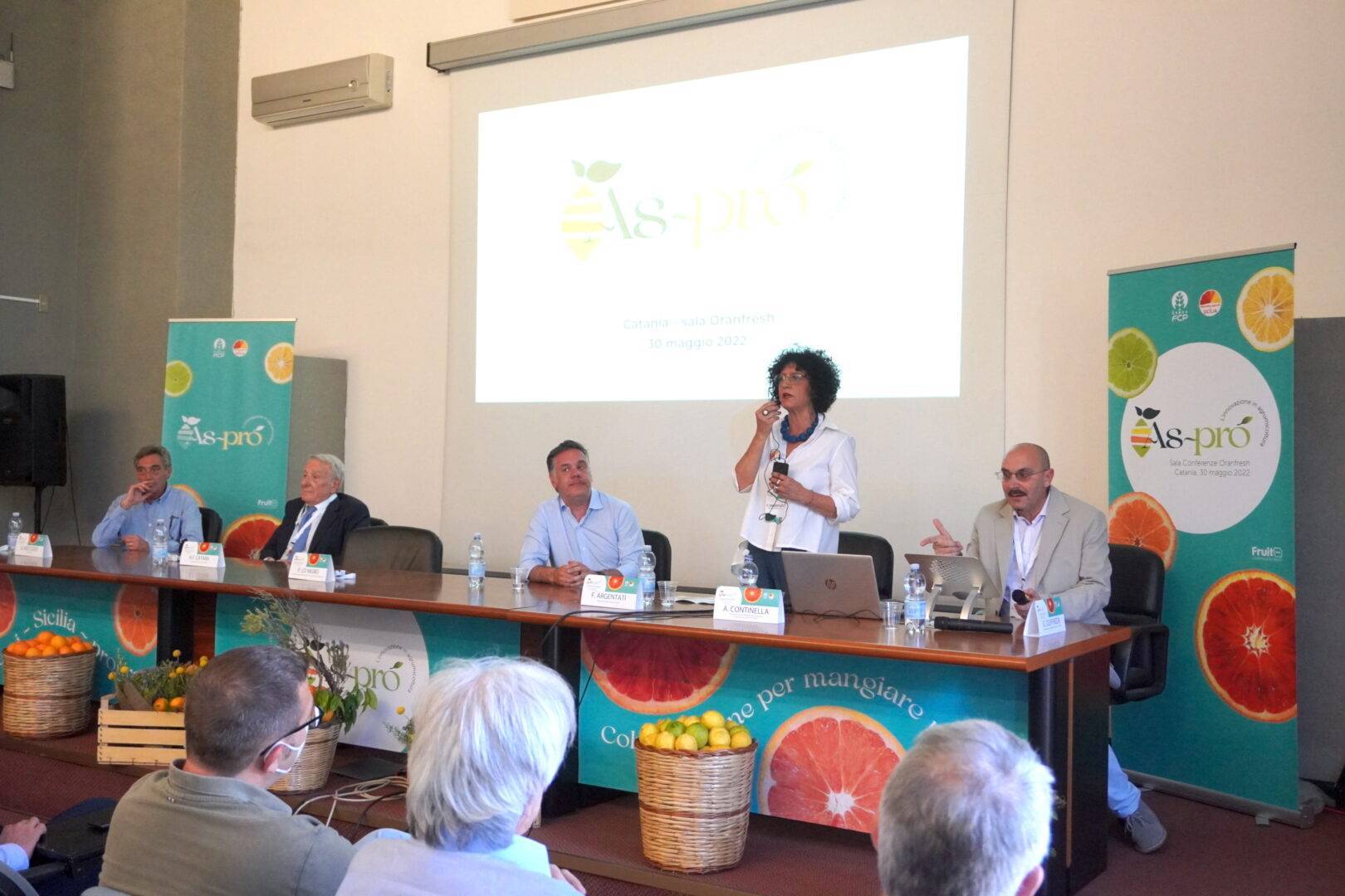 innovazione in agrumicoltura asprò slide evento