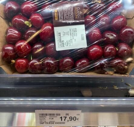 prezzi ciliegie milano