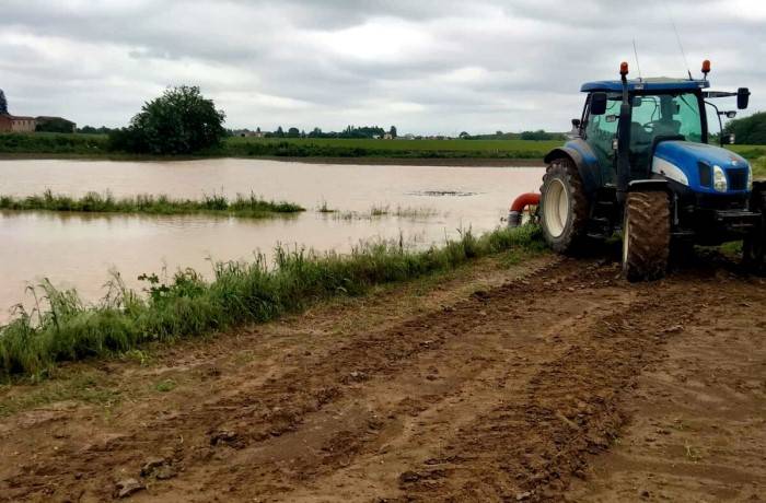 maltempo al nord mais allagato