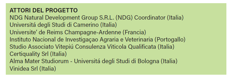 peronospora mal dell'esca progetto LIFE NATURAL