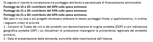 DOP e IGP bando puglia